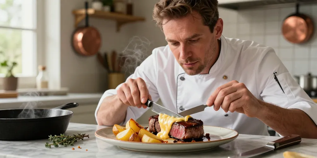 filet mignon maroilles pommes de terre