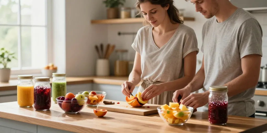 recette avec fruits frais