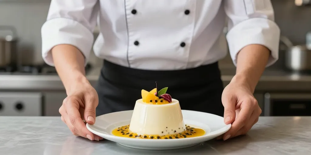 Panna cotta fruits de la passion : les astuces pour réussir la texture