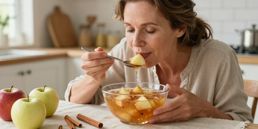 Compotée de pommes cannelle : la recette saine sans aucun sucre ajouté