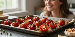 tomate cerise roti au four